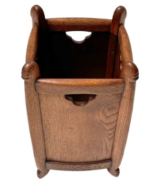Jac. van den Bosch Art Deco Amsterdamse School Litter Basket 't Binnenhuis